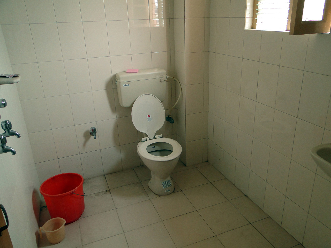 Kurz weg, gleich erleichtert zurück.