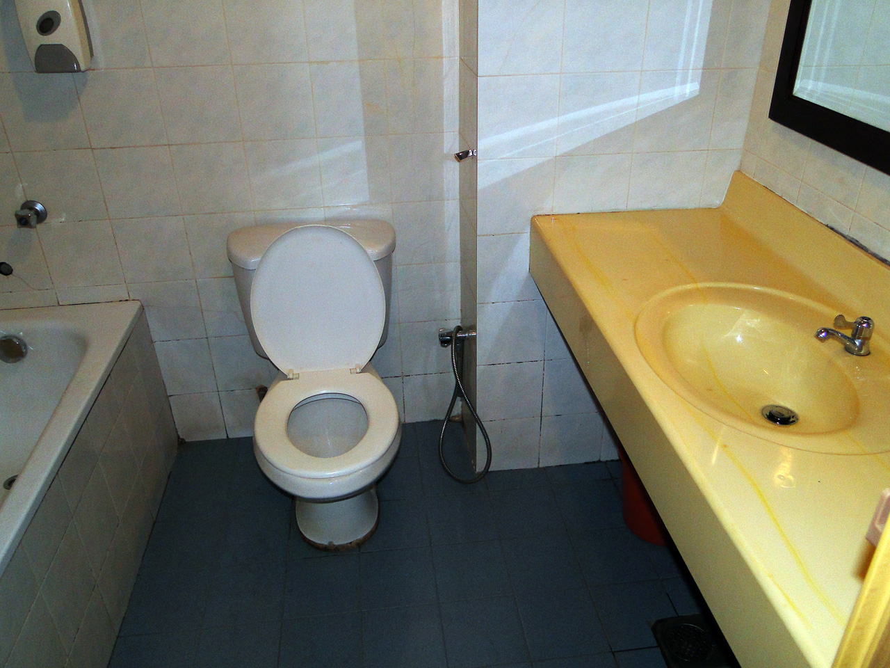 Hier wird's intim, aber effizient.