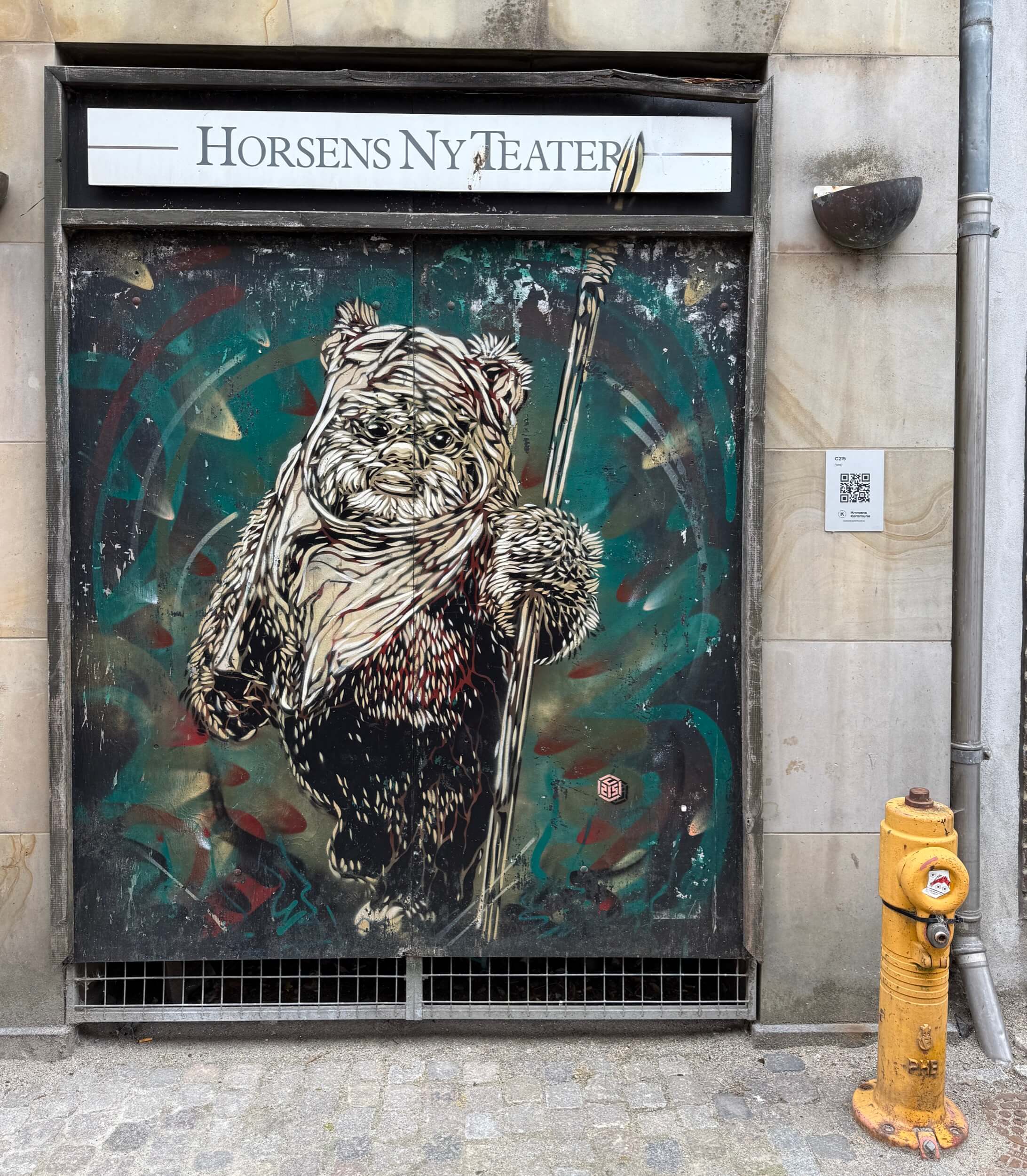 Jessensgade in Horsens – sanierte Fußgängerzone mit Stadtgrün