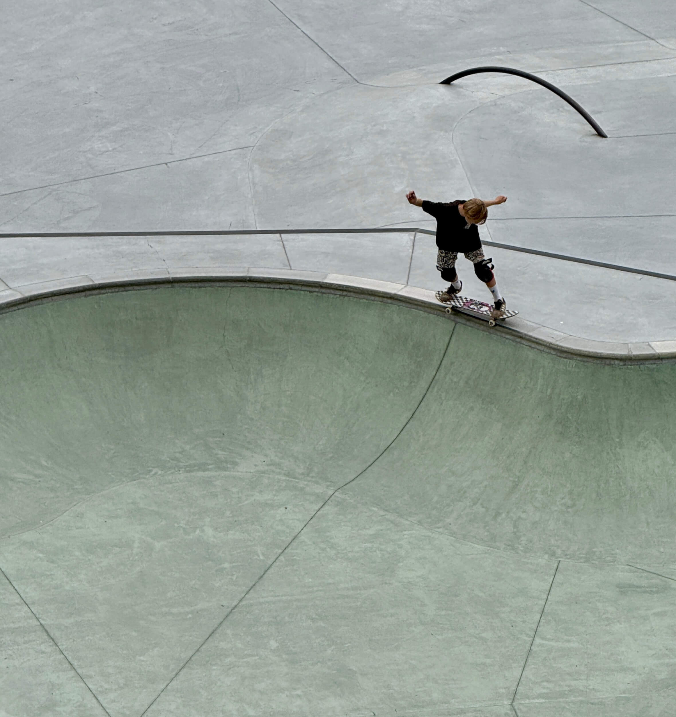 Naturspielplatz am Odelsbjerget mit Hangrutsche und Holzparcours